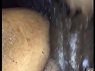 Babe vòi nước lớn gỗ mun béo vòi nước lớn quái vật squirting ướt